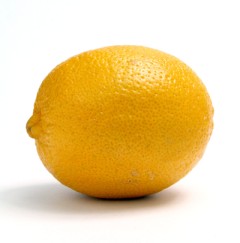 Lemon used for making your own lemonade fizzy soda softdrink 