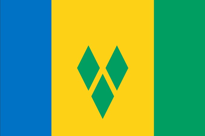 Flag of Saint Vincent and the Grenadines