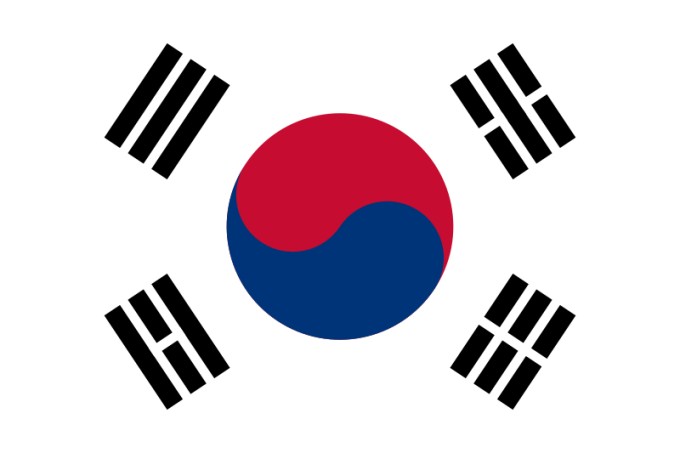 Flag of South Korea