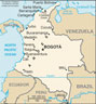 Map of Colombia